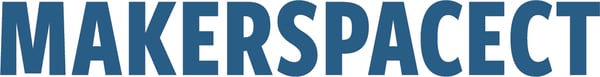 MakerspaceCT logo DEEP BLUE